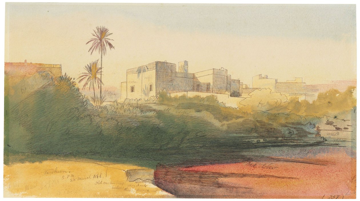 Edward Lear, Tarxien, Malta da Edward Lear