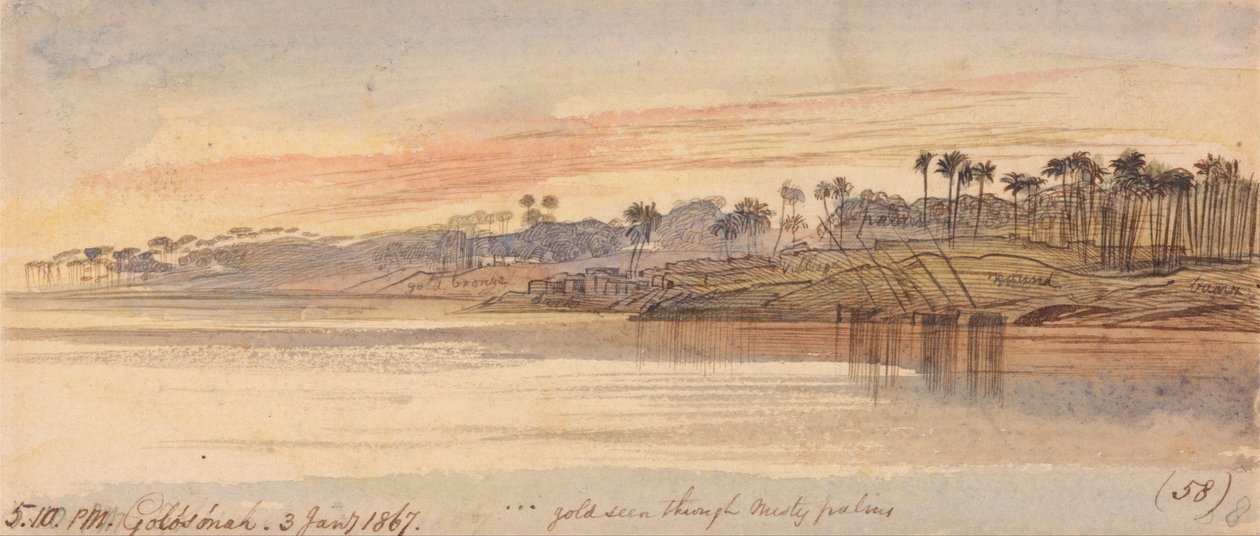 Golosoneh, ore 17:10 del 3 gennaio 1867 (58) da Edward Lear