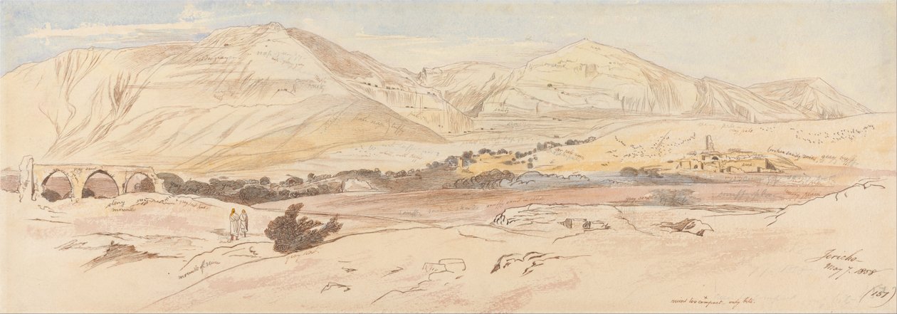 Gerico, 7 maggio 1858 (157) da Edward Lear