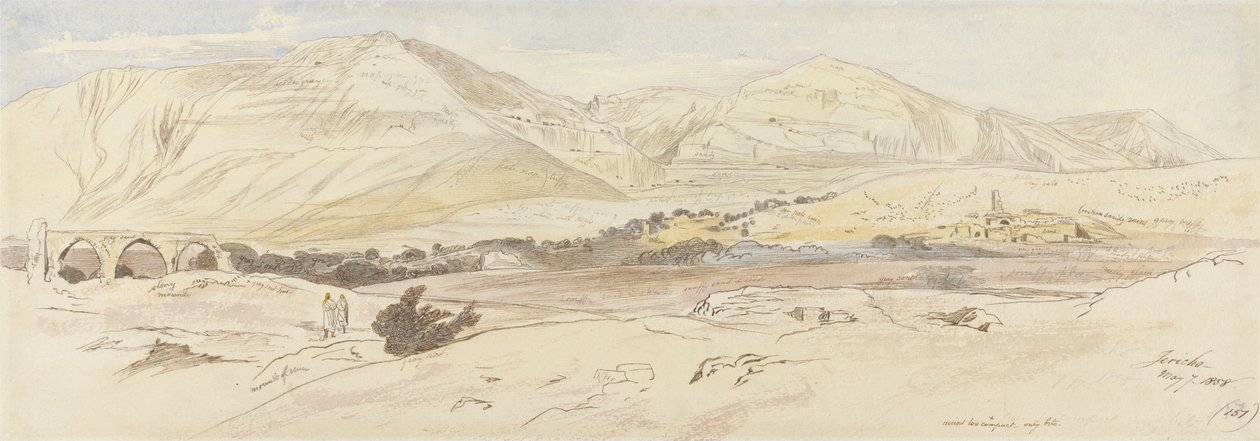 Gerico, 7 maggio 1858 (157), 1858 da Edward Lear