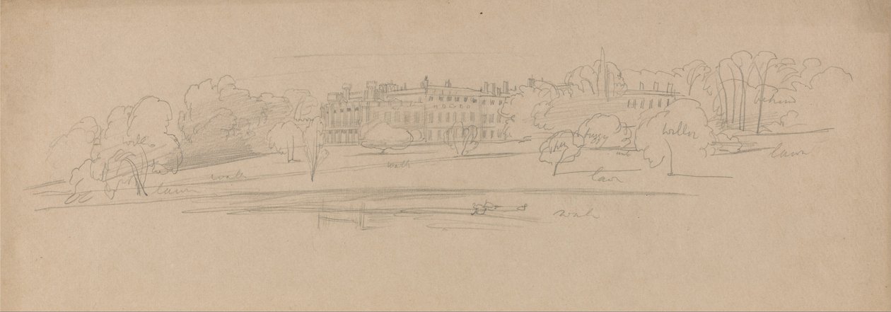 Sala Knowsley da Edward Lear