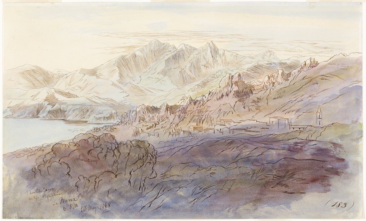 La Piana da Edward Lear