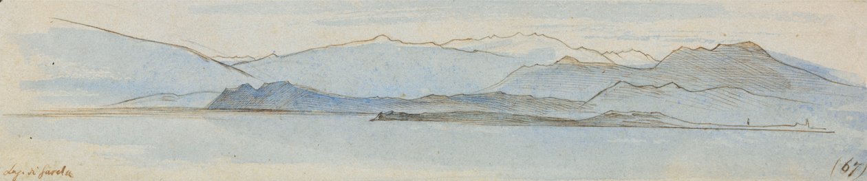 Lago di Garda da Edward Lear