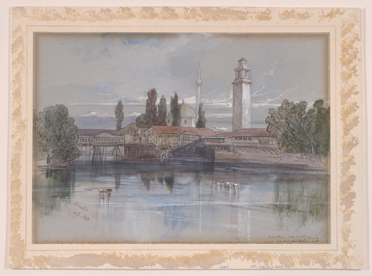 Monastero da Edward Lear