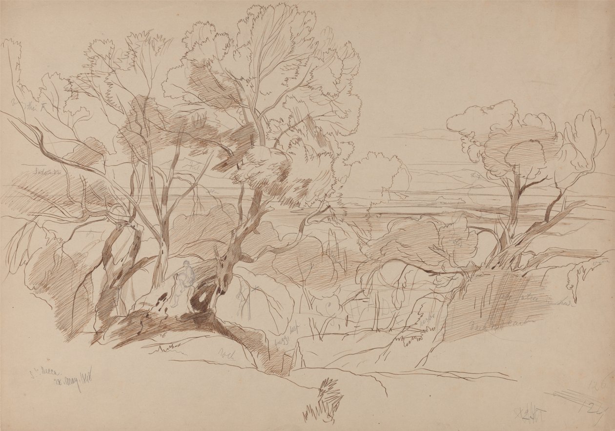 Santa Decca, Corfù, 28 maggio 1848 (126) da Edward Lear