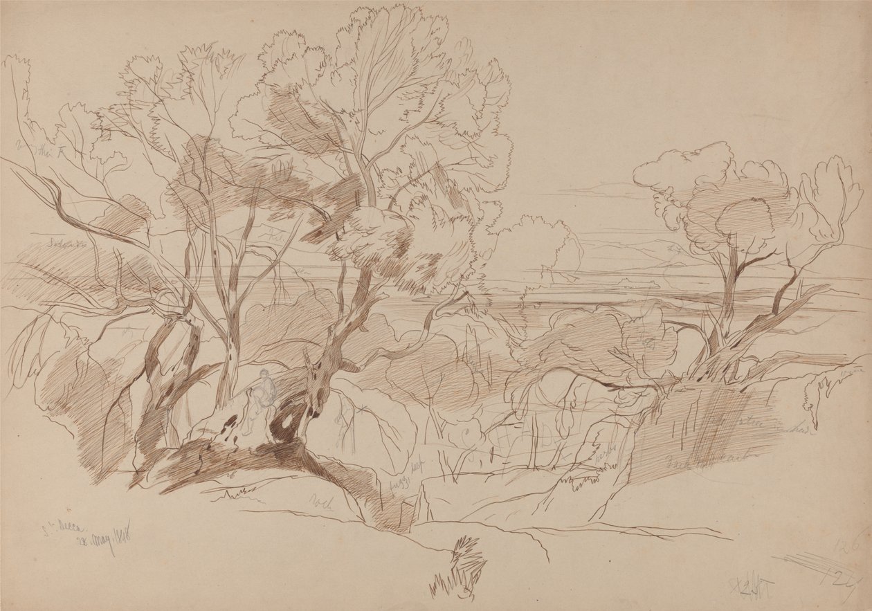Santa Decca, Corfù, 28 maggio 1848 (126) da Edward Lear