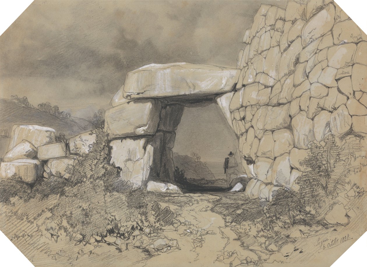 Segni, 6 October 1838 da Edward Lear