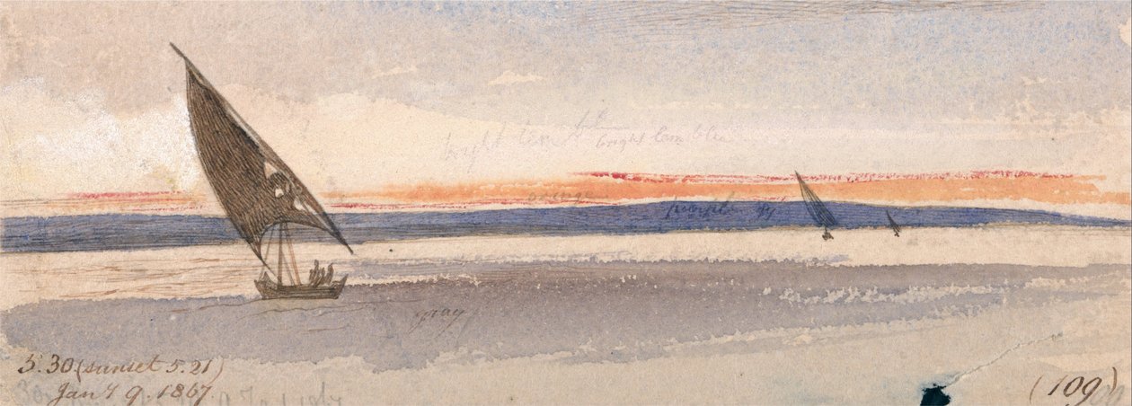 Sunset da Edward Lear