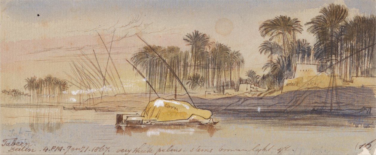 Tabeen Berlin, ore 16:00 del 1° gennaio 1867 (16) da Edward Lear