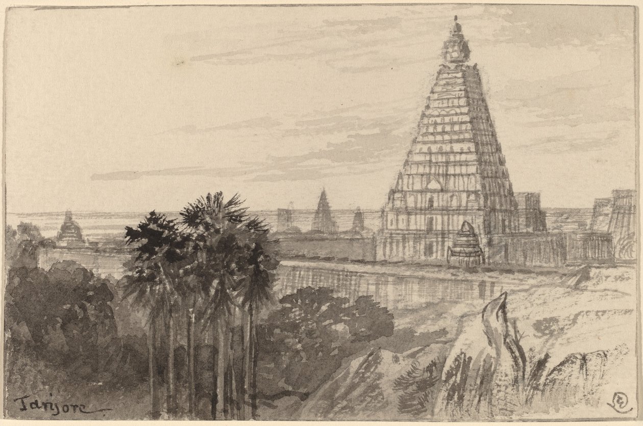 Tanjore, India da Edward Lear