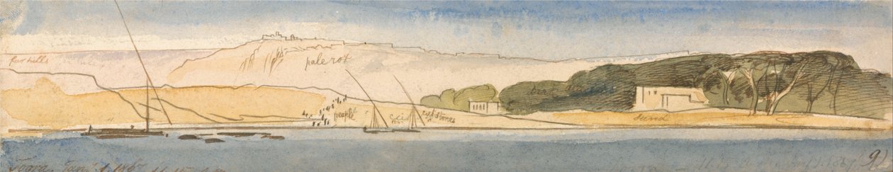 Toara, ore 11:15 del 1° gennaio 1867 (9) da Edward Lear