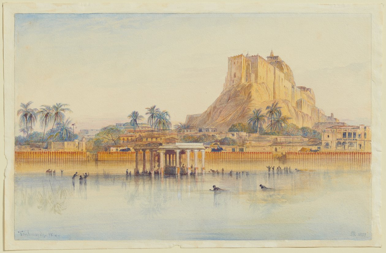 Trichinopoly, 1874 (India) da Edward Lear