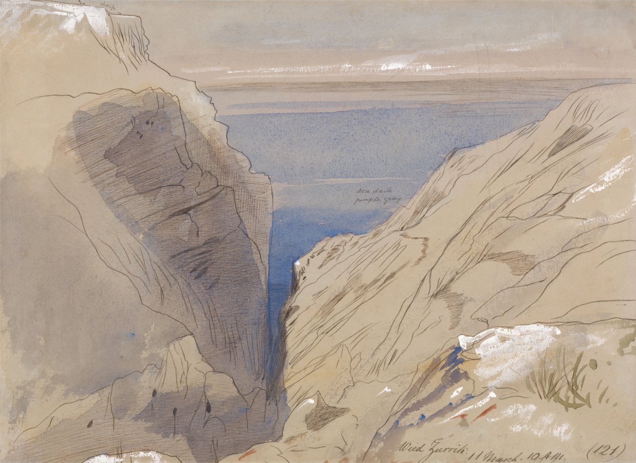 Valle di Zurrik (Malta) da Edward Lear