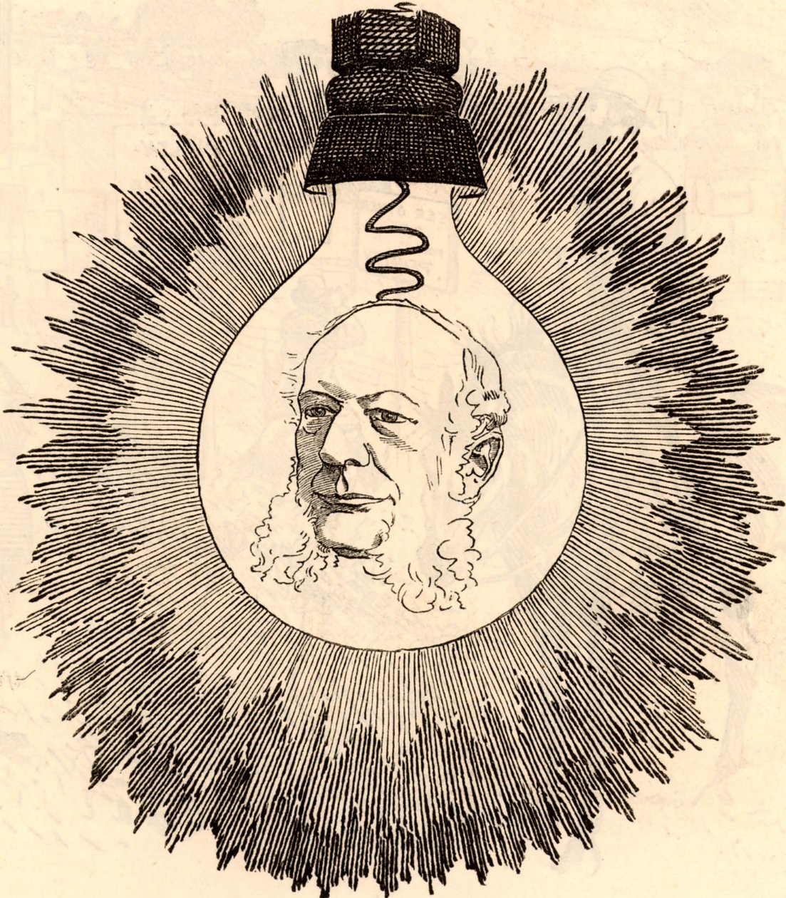 Charles William Siemens (1823-1883) da Edward Linley Sambourne