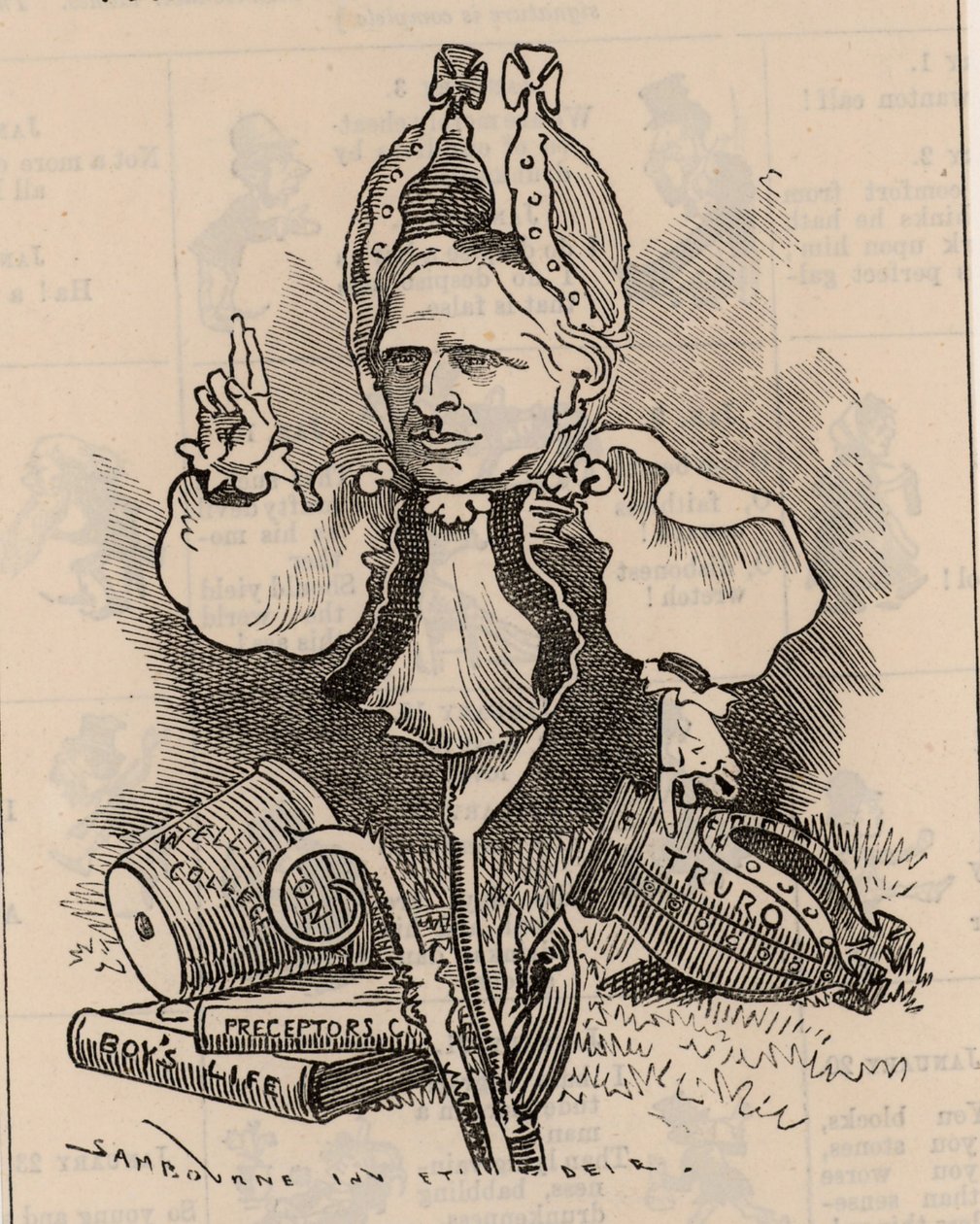 Edward White Benson da Edward Linley Sambourne