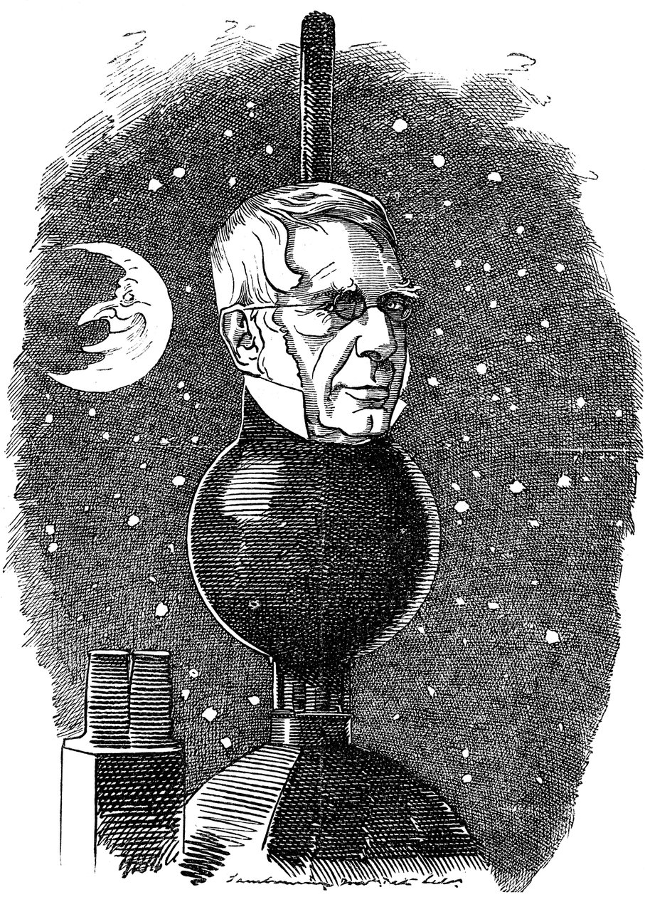 George Biddell Airy 1801-1892, astronomo e geofisico inglese, 1883 da Edward Linley Sambourne