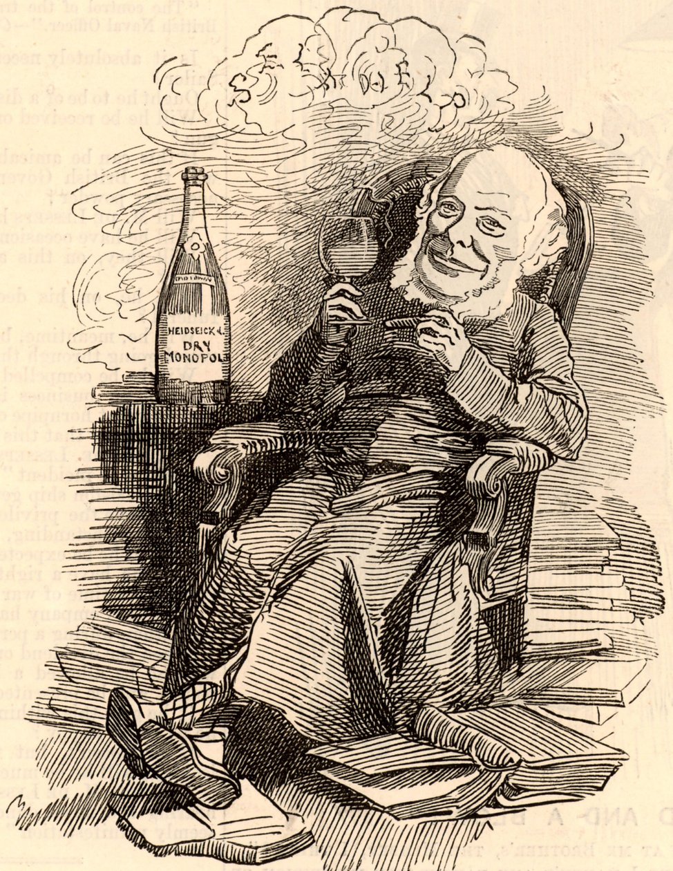 Samuel Smiles (1812-1904) da Edward Linley Sambourne