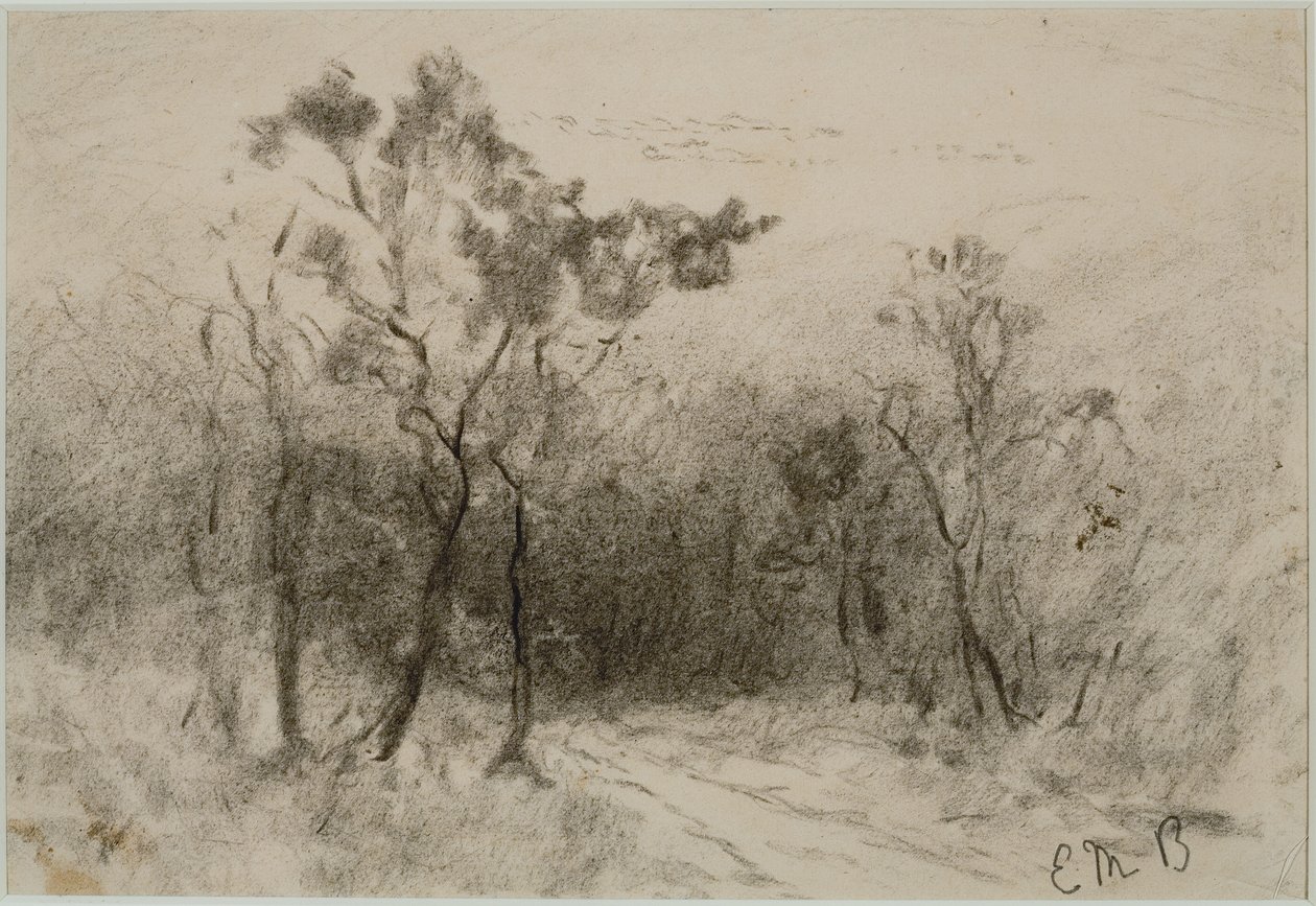 Paesaggio con sentiero (#51), c. 1880s da Edward Mitchell Bannister