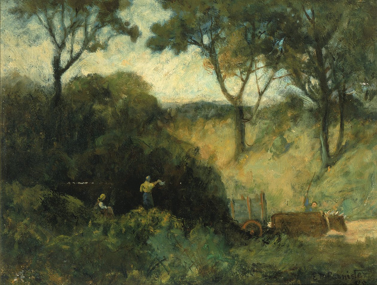 Il saluto, 1895 da Edward Mitchell Bannister