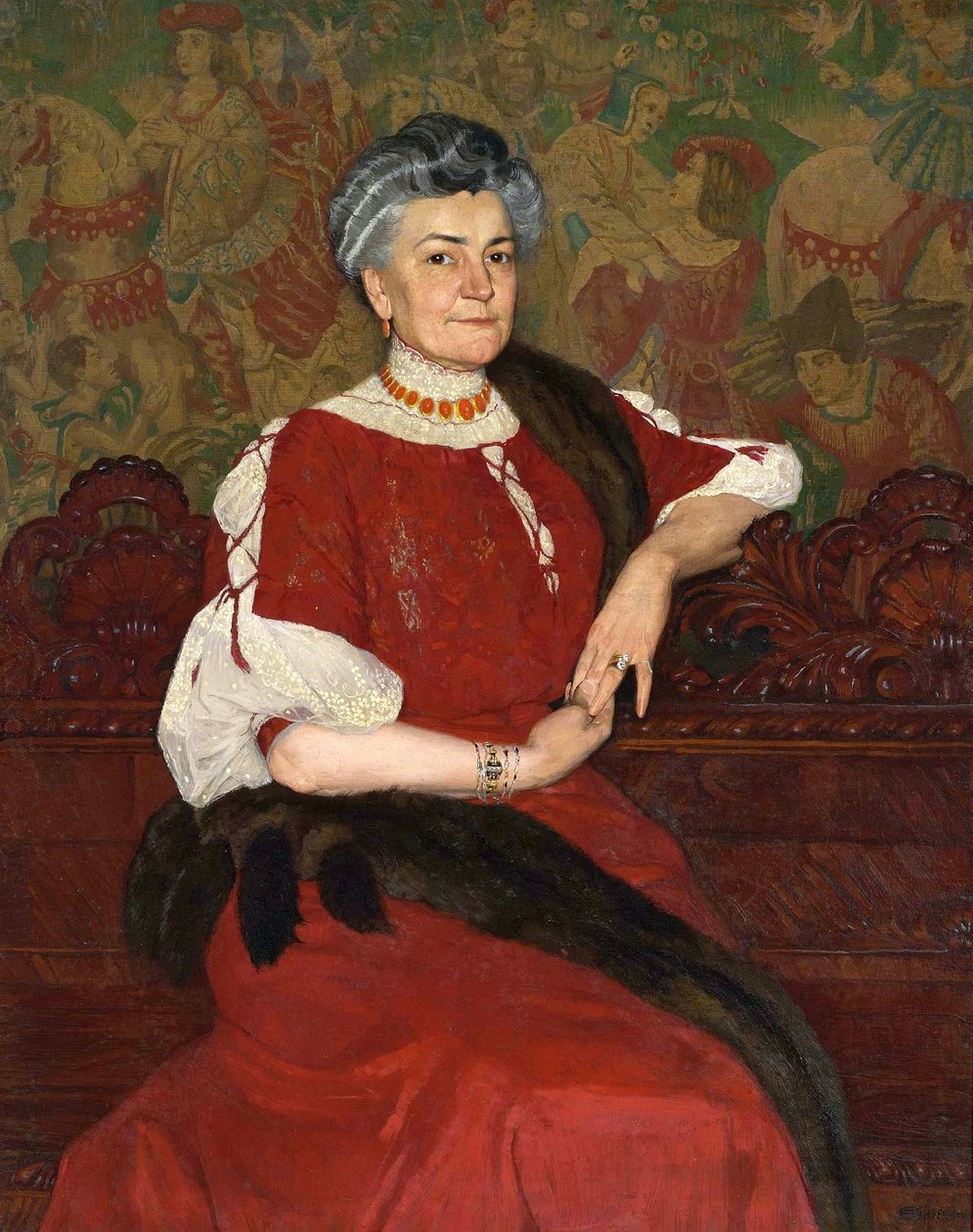 Ritratto della signora Herse da Edward Okun