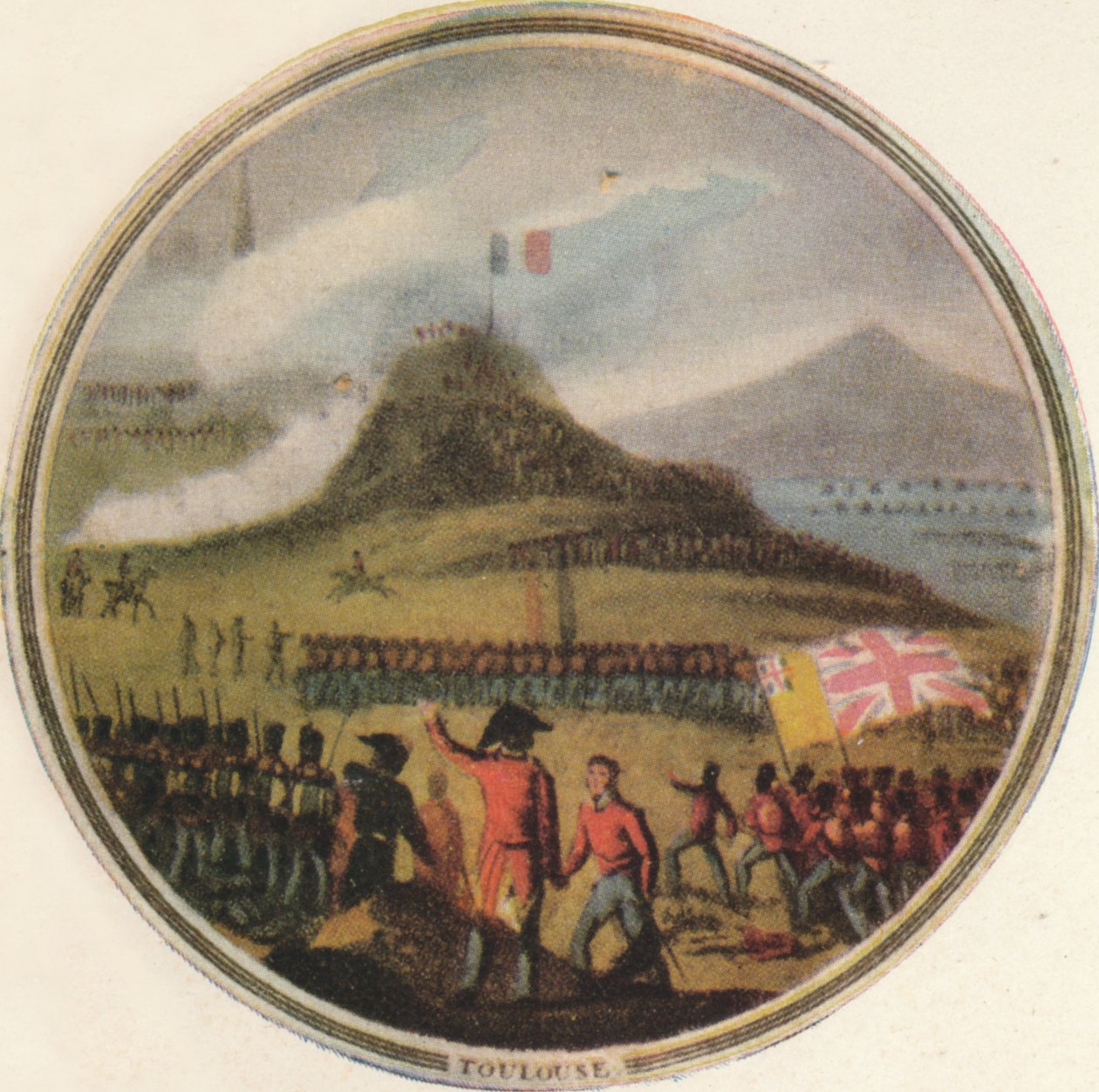 Battaglia di Tolosa da Edward Orme