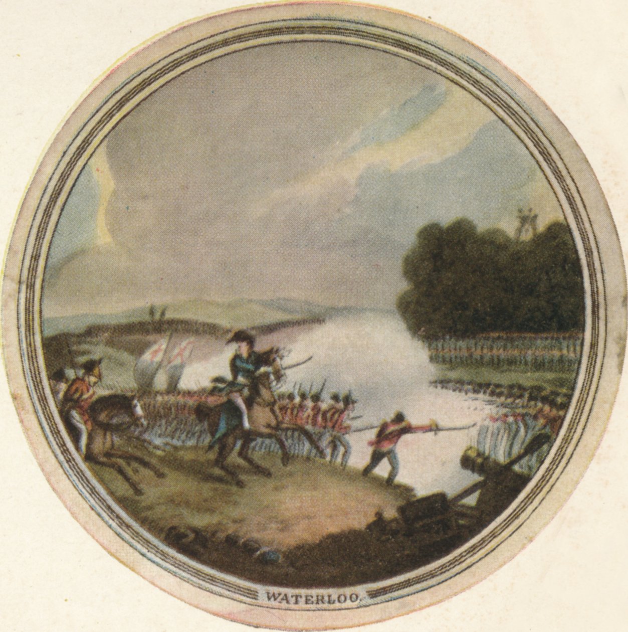 Battaglia di Waterloo, 1815 da Edward Orme