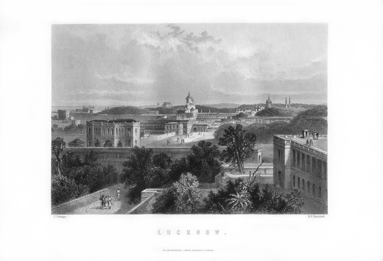 Lucknow, India, 1893 da Edward Paxman Brandard