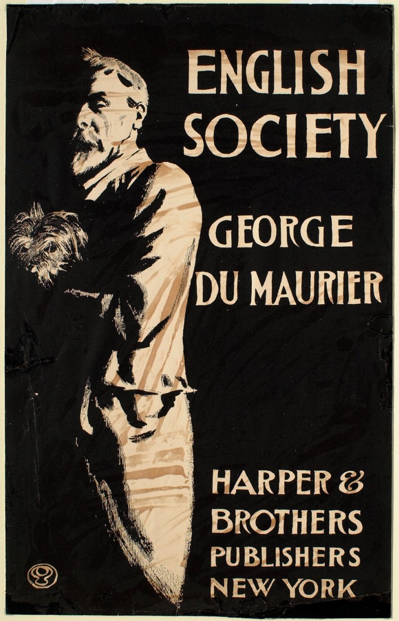 Società inglese, di George du Maurier, Harper & Brothers, editori da Edward Penfield