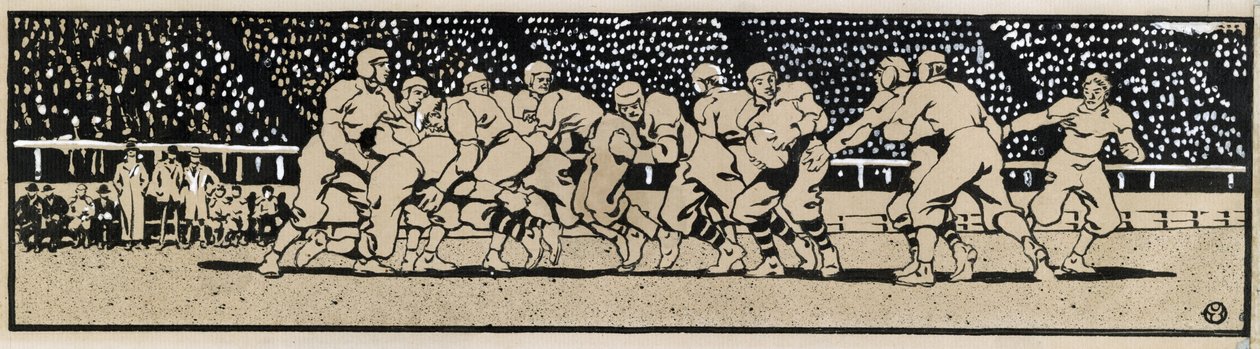 Partita di calcio da Edward Penfield
