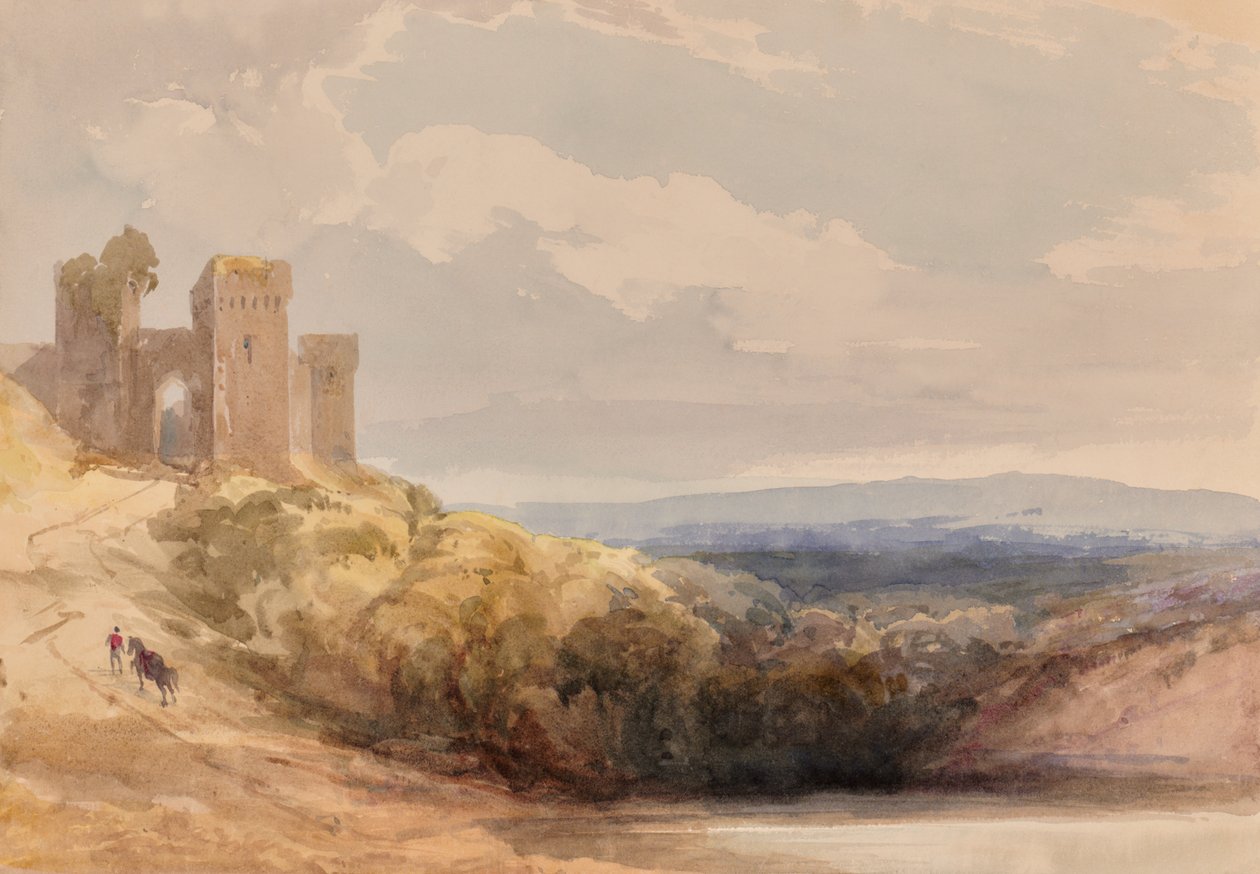 Rovina del castello da Edward Pretty