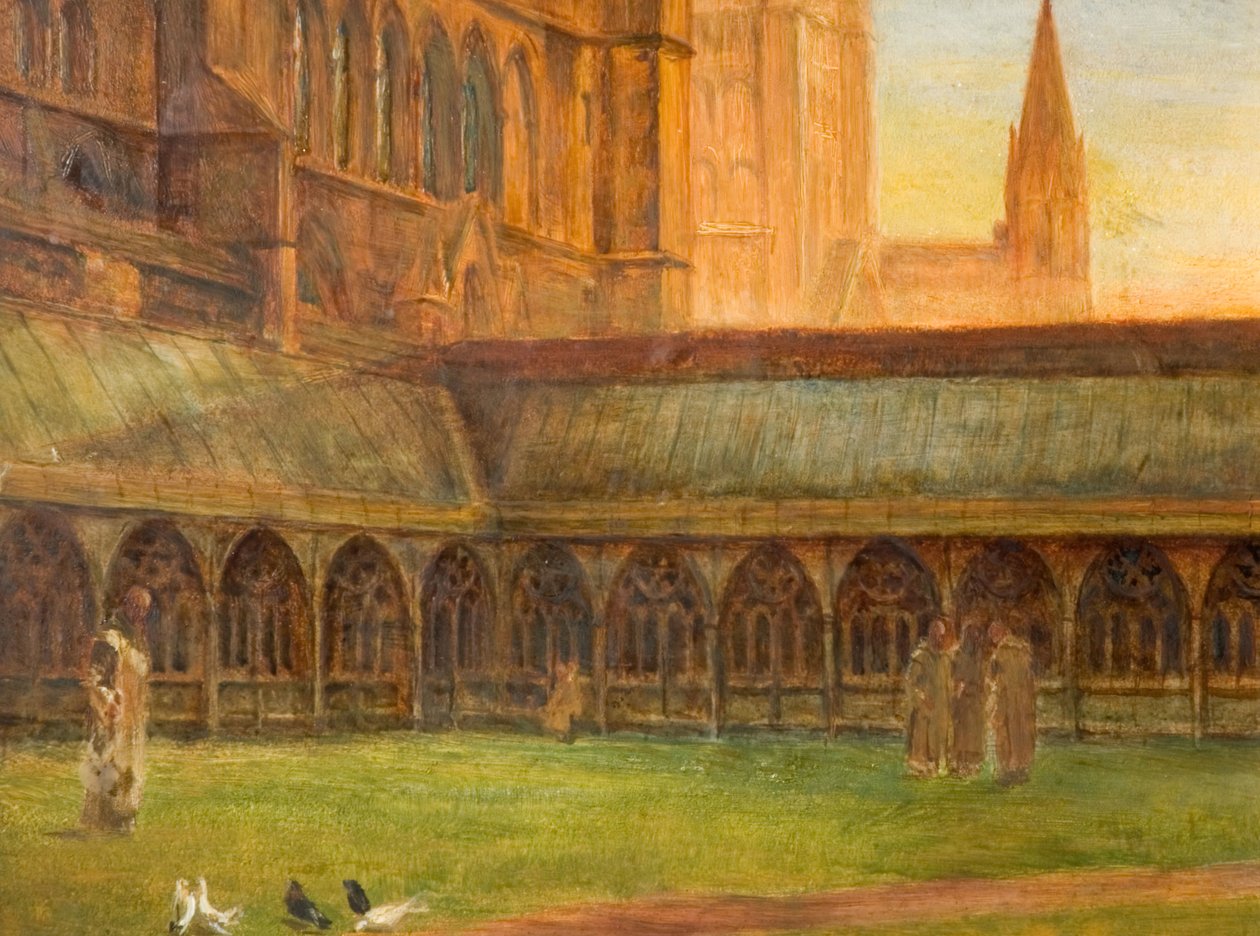Cattedrale di Lincoln - I chiostri da Edward R Taylor