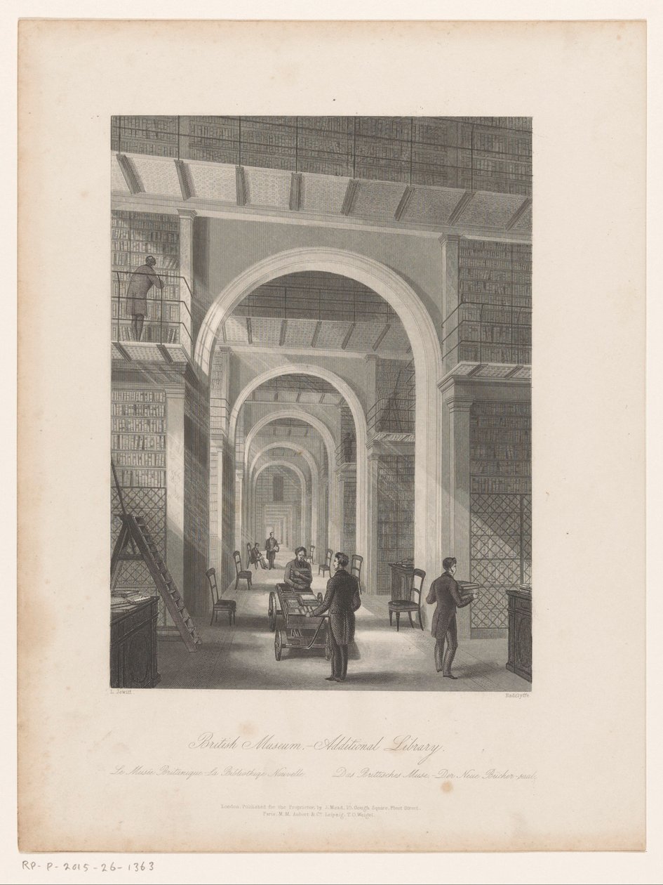 Biblioteca del British Museum da Edward Radclyffe
