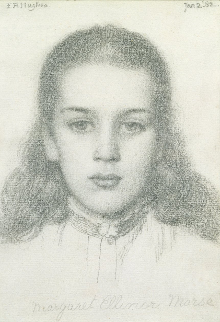 Margaret Ellinor Morse, 2 gennaio 1882 da Edward Robert Hughes
