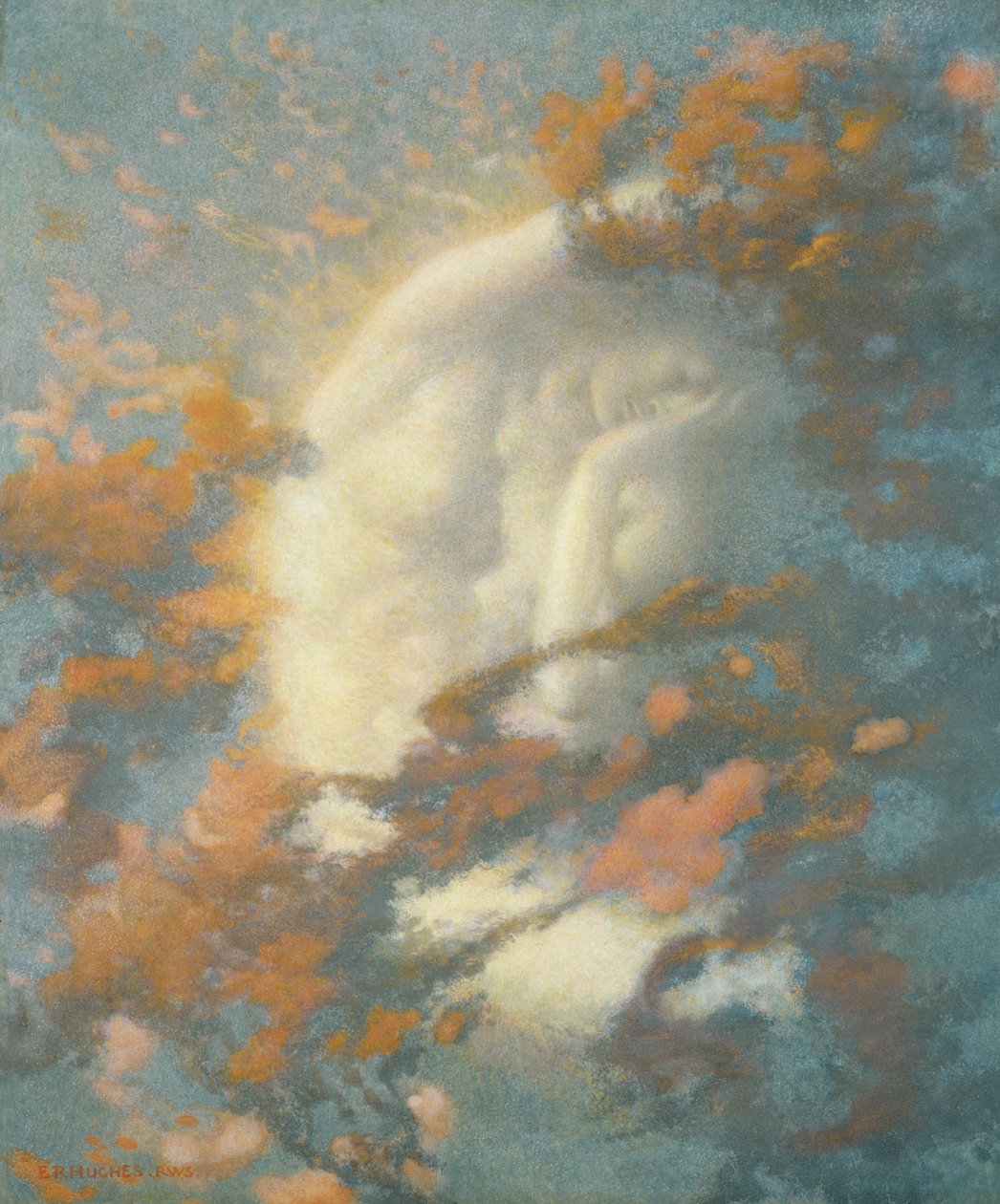 Scaccia le Nuvole e Accogli il Giorno da Edward Robert Hughes