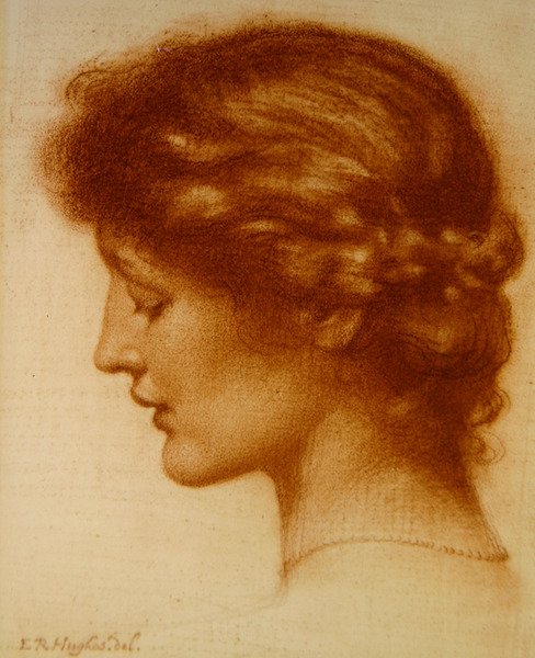 Ritratto di Rosalind da Edward Robert Hughes