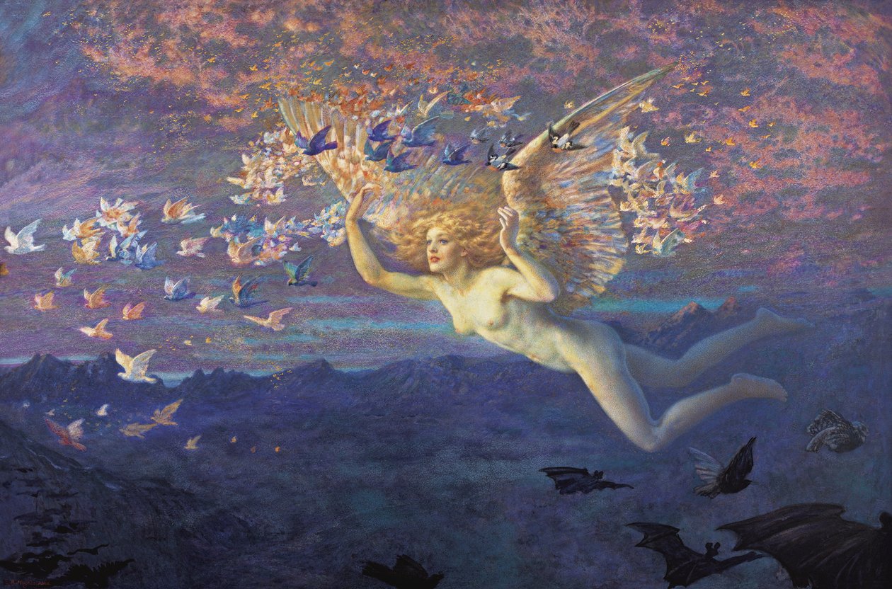 Ali del mattino da Edward Robert Hughes