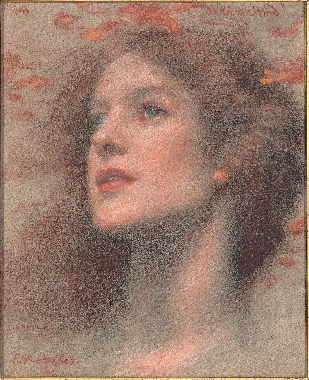 Con il vento da Edward Robert Hughes