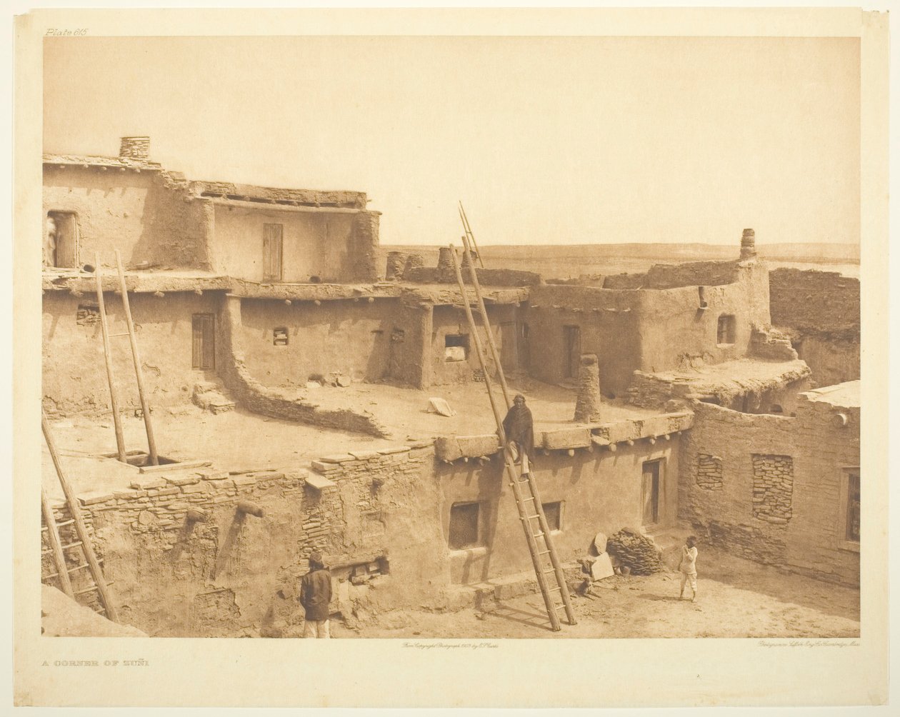 Un angolo di Zuni da Edward S. Curtis