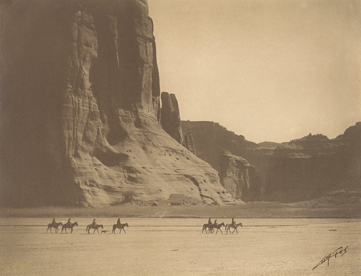 Canyon de Chelly da Edward S. Curtis