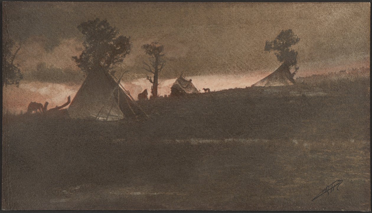 [Accampamento] da Edward S. Curtis
