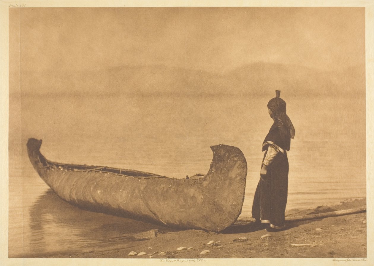Sulla Riva del Lago - Kutenai da Edward S. Curtis