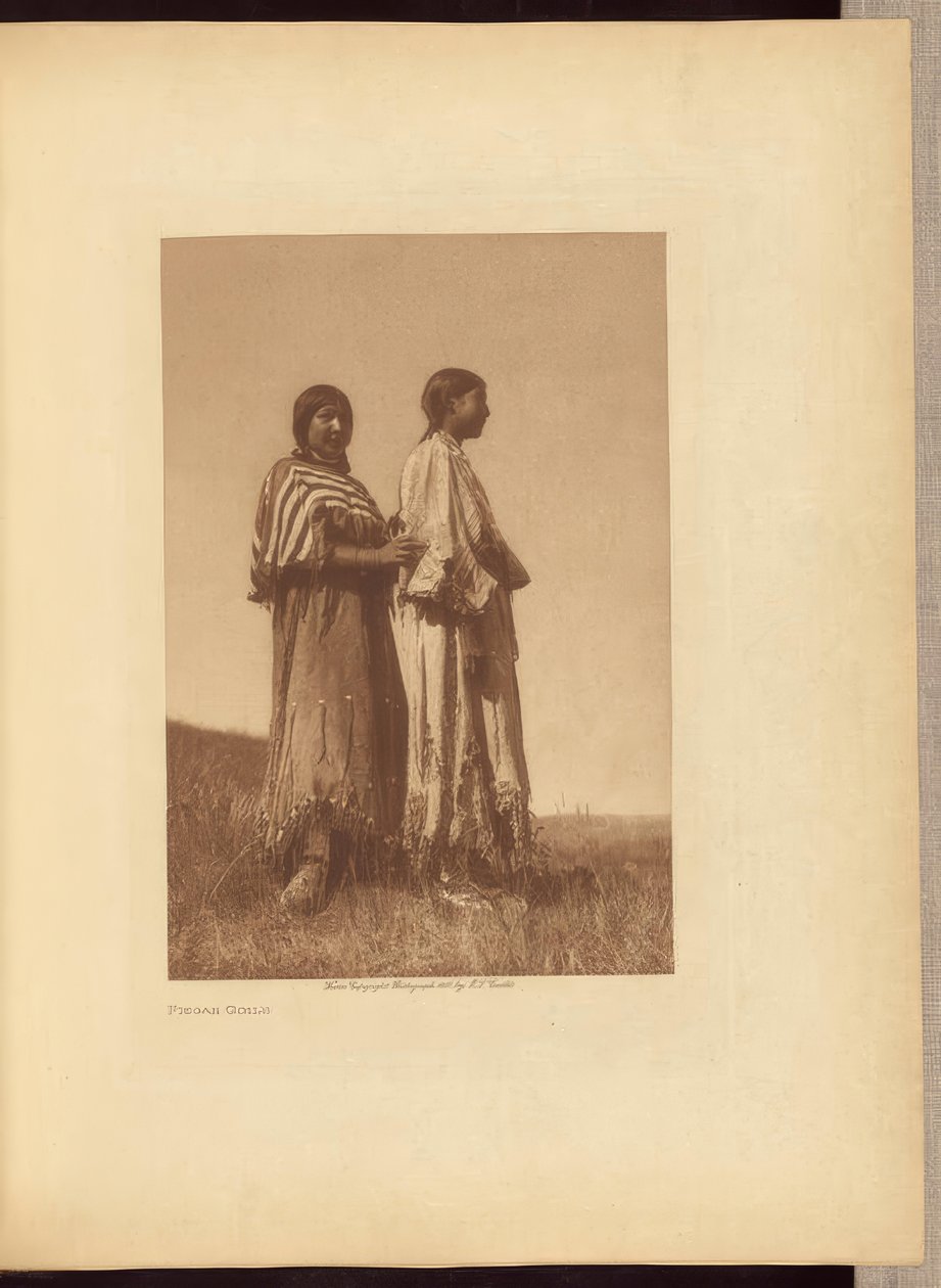 Piegan Girls da Edward S. Curtis