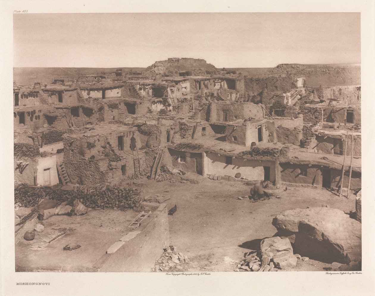 Portfolio XII, Tavola 425: Mishongnovi da Edward S. Curtis