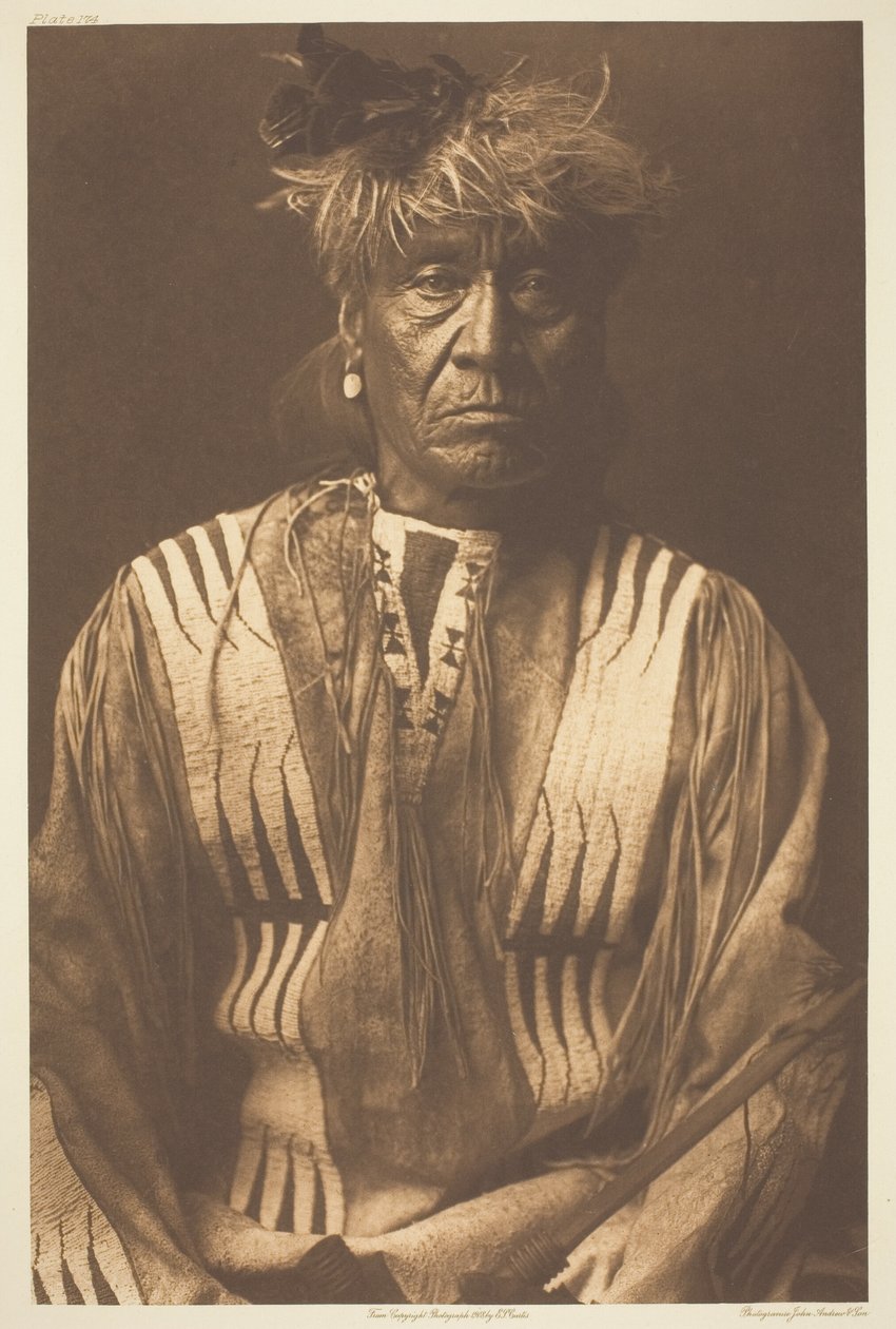 Frusta rossa - Atsina da Edward S. Curtis