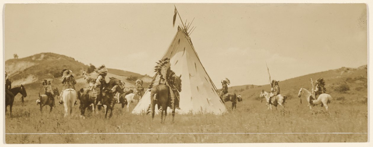 [Il ritorno alle capanne] da Edward S. Curtis