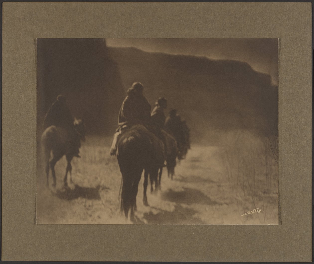 La razza in via di sparizione - Navajo da Edward S. Curtis