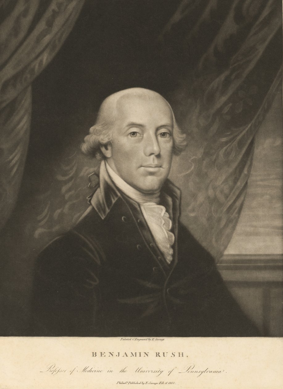 Benjamin Rush da Edward Savage
