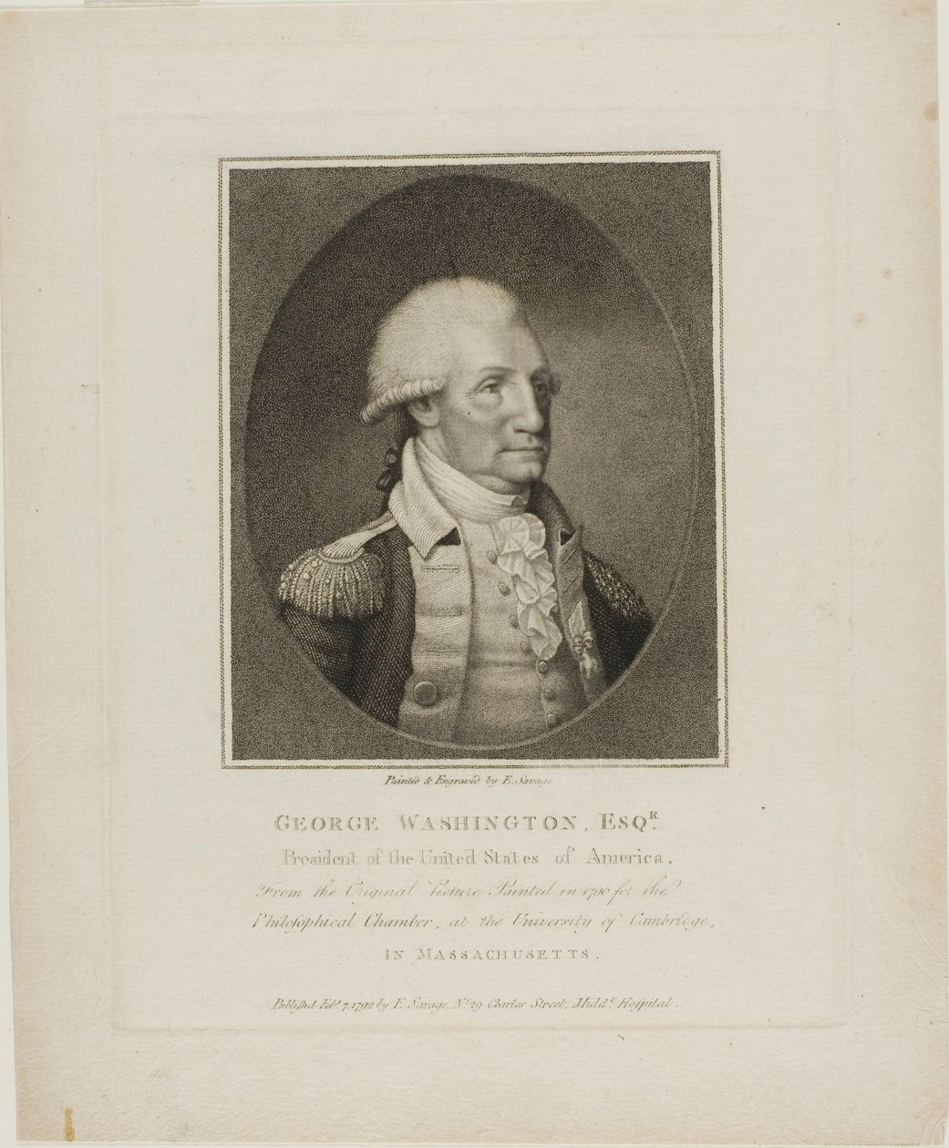 George Washington da Edward Savage