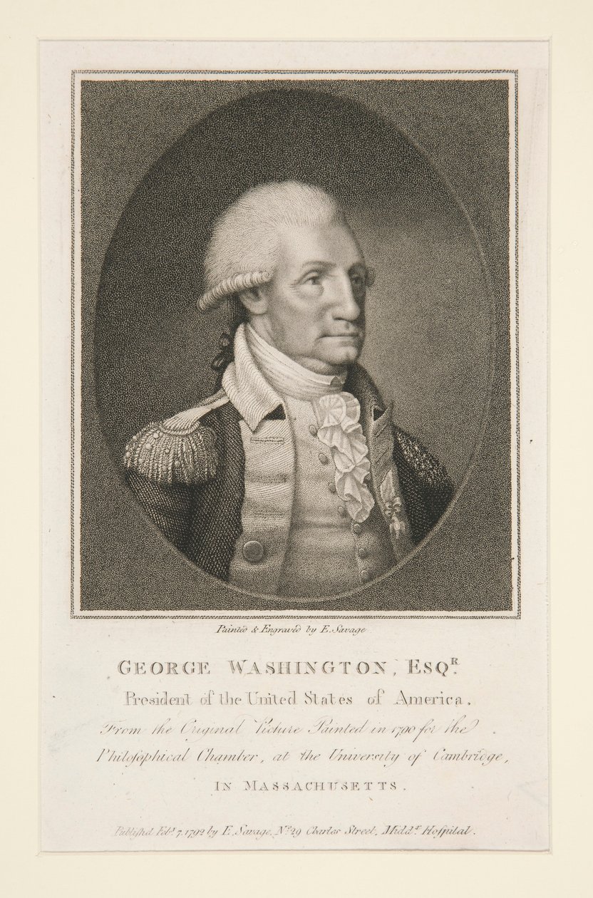 George Washington, Esq. da Edward Savage