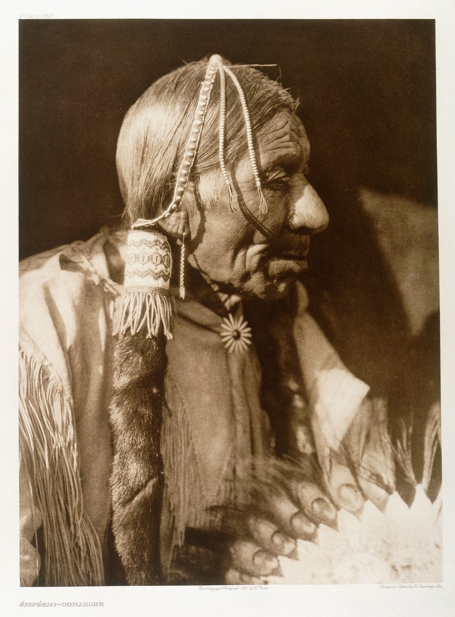 Esipermi-Comanche da Edward Sheriff (after) Curtis